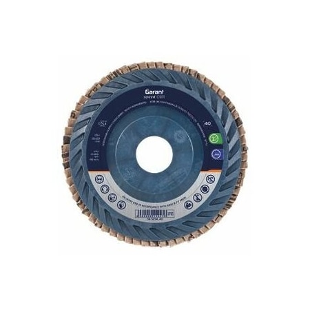 Garant Speed CER Ceramic Flap Disc, Dia: 115 mm, Grit: 40 565234 40